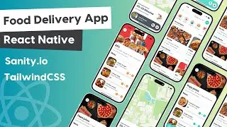 🔴 Build Food Delivery App Using React Native And Sanity | React Native Projects | Beginners