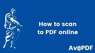 How to scan a document to PDF online (Free)
