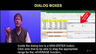 Excel   Dialog boxes