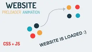 Website Preloader Animation using HTML CSS & JavaScript