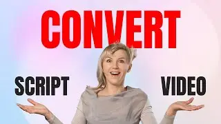 How To Convert From Script To Video Using Pictory