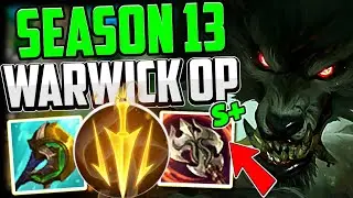 How to Play WARWICK JUNGLE & CARRY FOR BEGINNERS (67% WR BUILD👌) | Warwick Guide Season 13