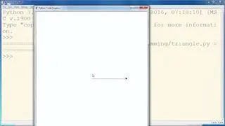 How to Draw a Triangle with Turtle Graphics in Python programming language