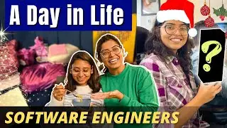 A festive day in the life of a Software Engineer at a start-up in Bangalore | Christmas Vlog