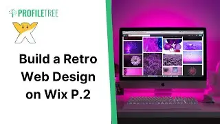 Build a Retro Web Design on Wix P.2 | Wix | Build Wix Website | Wix Tutorial | Wix for Beginners