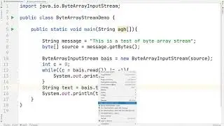 Byte Array Input Output Stream