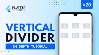 Flutter Vertical Divider Widget - Showing vertical line in Flutter