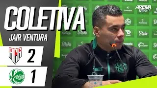 COLETIVA JAIR VENTURA | AO VIVO | Atlético-GO x Juventude - Brasileirão 2024