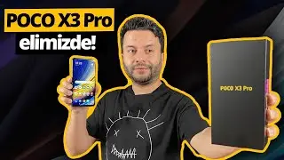 O telefon geldi! Poco X3 Pro elimizde!