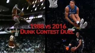 NBA Slam Dunk Contest Duel: 1988 vs 2016