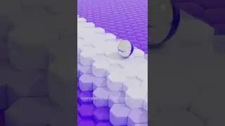 Satisfying Rolling Ball Animation 3 (Blender)