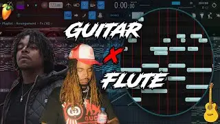 How To Make Crazy Guitar/FLUTE BEAT Like WHEEZY, Southside, PVLACE FROM SCRATCH | FL Studio Tutorial