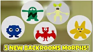UPDATE 212 🦇 How to get ALL 5 NEW BACKROOMS MORPHS! (GARTEN OF BANBAN 2) - Roblox