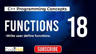 Lesson 18   C++ functions