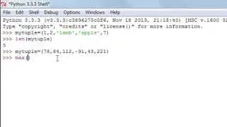 Python Programming Tutorial - 31: Tuple Functions