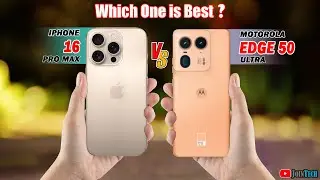 🔥 Duel High Tech!! iPhone 16 Pro Max Vs Motorola Edge 50 Ultra Off in a Smartphone Showdown!!