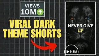 Viral Dark Motivation Shorts & Get Millions Of Views