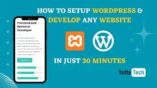 How to create a WEBSITE in 30 minutes? | Learn WordPress from beginning.