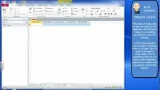 Access 2010: How to create a table in design view