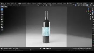 Modeling Bottle with Screw Modifier | Blender 4.0