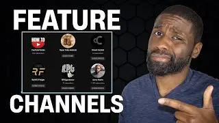 How to feature channels on YouTube 2023