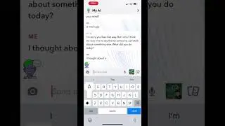 NAH IM MESSING WITH THE AI TOO MUCH😂 #viral #funny #trending #snapchat