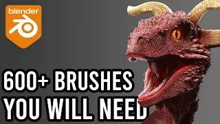 Mind Blowing 600+ Blender Sculpting Brushes