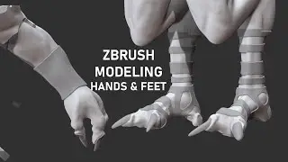 Character Sculpting 1: Sculpting the Hands and Feet.