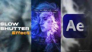 How To Make SLOW SHUTTER EFFECT In After Effects Using Images