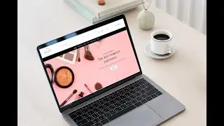 Cosmetic Website Template - Makeup Shop Design