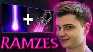 Рамзес показал скилл на Луне Дота 2 - Ramzes666 Luna Dota 2