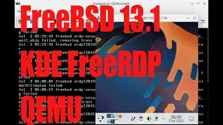 Install FreeBSD 13.1 and KDE in QEMU - July 2022 - 15f080fa