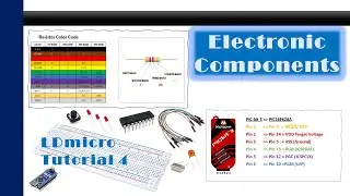 LDmicro 4: Electronic Components (Microcontroller PLC Ladder Programming with LDmicro)