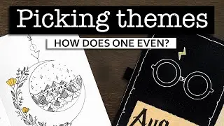 HOW TO COME UP WITH BULLET JOURNAL THEMES 💜 Finding and choosing theme ideas for your bullet journal