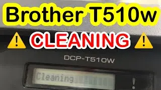 BROTHER DCP T510W HEAD CLEANING