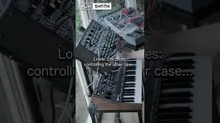 MiniMod Keyz & Arps - Keyboard Split function and Dual Arpeggiator running 2 synth voices #shorts