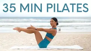 35 MIN PILATES WORKOUT || Classical Mat Pilates Inspired (Knee & Wrist Friendly)