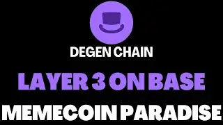 Degen Chain Onboarding ➡️ New Memecoin Paradise 🎭