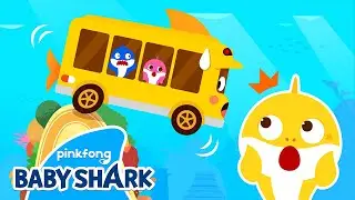 [✨NEW] Baby Sharks Yellow Bus | The Wheels on the Bus | Play with Baby Shark | Baby Shark Official