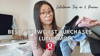 BEST AND WORST PURCHASES AT LULULEMON | My Favourite and Least Favourite Items | Try On | Review