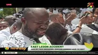 East Legon Accident: One of two deceased, Justine Agbenu laid to rest