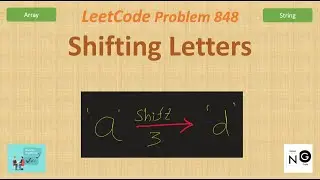 Shifting Letters | LeetCode 848 | String | Facebook