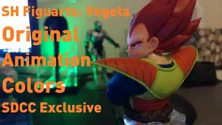 SH Figuarts Vegeta Original Animation Colors SDCC Exclusive