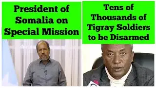 President of Somalia on Special Mission | Tens of Thousands of Tigray Fighters to be Disarmed