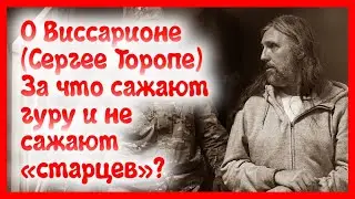 О Виссарионе (Сергее Торопе). За что сажают гуру и не сажают «старцев» ?