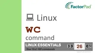 Linux wc command summary with examples