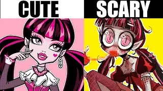 IF MONSTER HIGH WAS ACTUALLY TERRIFYING