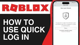 How to Use Quick Log In on Roblox - Roblox Login with Another Device 2024