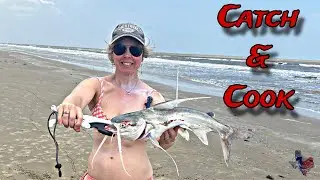 Reel it in & Cook it Up: Gafftop Catfish (Best Recipe)   #fishing #catchandcook #surffishing