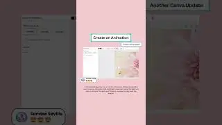 You can now also create your own animation movement in Canva 🎉 #canvaupdate #CanvaCreate